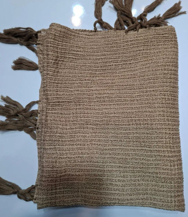 شال پلیسه برشکا نسکافه ای